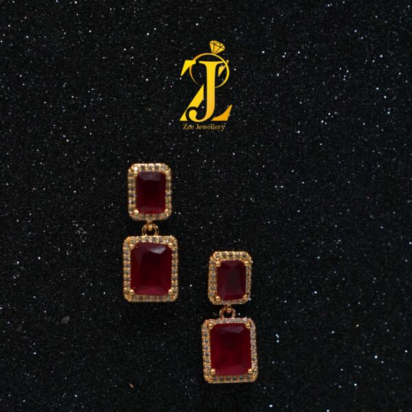 Elegant Beaded Earrings (ER613)